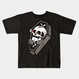 DEATH and skull Kids T-Shirt